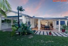 13 SHELL CLOSE KEWARRA BEACH QLD 4879 This very tidy property ticks all the boxes. There is a large list of features that makes this property stand out from the crowd. Positioned on a private 934 sqm, fully fenced block with a sparkling , 9 meter 50,000 ltr in-ground pool, this Ash Moseley built home of generous proportions is now ready for the red hot market. This idyllic retreat in serene surrounds is within walking distance to the beach.  