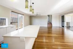  6 Vedanta Dr Springfield Lakes QLD 4300. Call for your personal viewing!!!! Looks can be Deceiving.... This is a 
very large house so you must come and inspect for yourself! This 
stunning split level home has been built with convenience and 
practicality in mind. Perfect set up for a family with young/teenage 
children who have their own bedrooms and tv area at the back of the 
house while parents master bedroom is situated at the front! 
 
The 
large open plan kitchen, dining and living area flows onto the large 
timber deck complete with mini bar and even has an inbuilt gas 
connection for those summer BBQ's! This home was made with relaxation in
 mind! 
 
The separate carpeted living area could be transformed 
into a 4th bedroom if required, and includes air conditioning and double
 wooden sliding doors. 
 
The gourmet kitchen features a large oven 
with 5 burner gas cooktop, dishwasher, self closing drawers, stone bench
 tops and room for your large fridge! 
 
To the rear of the home you
 also have a kids retreat in between the two bedrooms and main bathroom,
 which opens onto another private deck to soak up the sun of an 
afternoon. 
This would also be an ideal investment property for astute investors with rental valuation at $450-$460 per week. 
 
Features include: 
* Steel frame construction 
* Brookwater builder - individual design 
* Fully rendered modern style designed home 
* Near new home with 3 years builders BSA warranty period remaining 
*
 3 bedrooms - Master bedroom features timber flooring, crimsafe screens,
 robe with mirrored doors leading through to ensuite with dual vanities.
 The other 2 bedrooms are carpeted with built in robes and ceiling fans.
 The second bedroom opens onto the large deck. 
* 4th bedroom or Media room 
* 5 gas burner cooktop 
* Main bathroom & Ensuite 
* Ceiling fans throughout 
* Timber flooring 
* Air conditioning to carpeted media room and open plan living/dining/kitchen 
* Security Alarm 
* Dishwasher 
* Large double lockup garage with an extended nook at the rear, large enough for your workbench! 
* Large internal laundry with plenty of cupboard space and benchtop and even room for your second fridge or freezer! 
* Synthetic turf at the rear for very easy maintenance! 
* 5000lt Rainwater tank 
 
Located
 with the park across the road, and within the Springfield Central State
 School & State High School catchment. Also within walking distance 
to Good Shephard School. 
 
Call Now for your private inspection as this house is vacant and ready to move into. 
 
 
