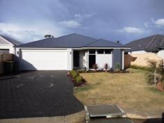  What a buy here, Only 14 month old Celebrations Home, all finished and ready to be lived in. Immaculate spacious 4 bed 2 bath open plan home on a low maintenance 448m2 block in Baldivis “Dales” estate. Ideal home for the first home buyers, last home buyers or investors looking for a modern, new, spacious abode.  Features include Alfresco UMR, big bedrooms, theatre room, reverse cycle air conditioning and wonderful open plan living. Extremely well priced in today’s market to attract immediate attention. Be quick for this one, call today to arrange your viewing. 
