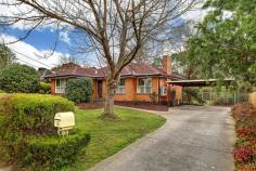 15 Teak Avenue Ringwood East VIC 3135 Immaculately maintained both inside and out, this classic triple fronted home enjoys a glorious position in the Ringwood East enclave moments from Tintern Grammar and Tinternvale Primary. Set on a generous and level 863sqm (approx), this home is ideally located in a quiet no through road with an easy stroll to the nearby walking/bike tracks and Tarralla Kindergarten. The homes floorplan includes a full separate kitchen with updated appliances, living/dining room, a covered deck overlooking the rear garden that backs onto Gracedale Park. Other features include. * Updated interior, split-system cooling, gas heater in lounge * Miele dishwasher, built-in robes, double carport, undercover deck * Walk to Heathmont and Ringwood East villages * Eastwood Primary, Gracedale and Wombolano Parks nearby * Minutes from Eastlink, Eastland and Ringwood East Station * Opportunity for subdivision/development/extension STCA 