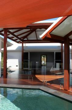  17 Sandals Boulevard Horseshoe Bay Magnetic Island Qld 4819 Perfect island living - built for the tropics with plenty of outdoor entertaining, pool and bright open living spaces. * Pavilion-style home with main living/dining/kitchen and two pavilions each with two bedrooms and bathroom, all connected by covered decks * Main living area opens onto the covered deck through extra wide sliding glass doors with windows and louvres on all sides to allow superb cross-ventilation. * The kitchen is a chef's delight with granite benchtop, quality appliances and soft-close drawers. * Polished hardwood floors feature throughout the property with tiled wet areas * Each sleeping pavilion features two spacious air-conditioned bedrooms and a stunning contemporary bathroom. The main bathroom features a freestanding bath and two-way access creating a master ensuite bedroom. All bedrooms feature built-in-wardrobes. * Outdoor living is what this home is all about with expansive decking making a feature of the sparkling saltwater pool and two large covered areas so you can entertain outside come rain or shine. * With a carport and automatic irrigation for the tropical landscaped gardens, all the work has been done ready for you to move in and enjoy! * A short walk on the scenic boardwalk brings you to the sandy Horseshoe Bay beach with its village-like atmosphere - join the locals at the pub, browse the shops or regular market stalls, hire a jet-ski or just relax under a shady tree with an ice cream. 