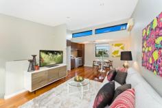  8//3 Hay Leichhardt NSW 2040 Created in a sophisticated contemporary style, this sensational security apartment features fresh sun-soaked interiors, sleek designer finishes and a smart two level layout. Perfectly positioned for enjoying the Leichhardt lifestyle, the home boasts a quiet central setting, just a moment’s stroll from Norton Street’s shops, cafes and renowned restaurants.  One double bedroom with built-ins and large north-facing terrace Sleek modern bathroom, concealed laundry with clothes dryer Stylish upper level open plan living and dining room with sunny balcony Stone kitchen with Bosch dishwasher, Omega oven and gas cooktop Polished timber floors, security alarm, reverse-cycle air-conditioning Secure under cover car space, superb setting close to public transport Internal size approximately 45sqim plus balconies Outgoings pq approximately: Strata $820.00 Council $275.00 Water $174.00 Potential rental pw $500.00 
