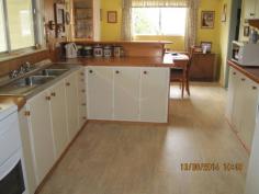  16 Knight Street Coonabarabran NSW 2357 Well maintained cladded home close to schools and hospital. 3 bedrooms and 2 have built in wardrobes. Kitchen has a new stove and vinyl flooring. Seperate dining room with sitting room and walk in pantry. Lounge room has R/C A/C and wood fire. Older style bathroom has bath, shower, vanity and toilet. Laundry and office area are accessed from back verandah. Lock up garage, carport, garden sheds and outside toilet. Large block with rear lane access. 