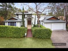  4 GAYNA STREET, KENMORE EXECUTIVE POOLSIDE ENTERTAINER Busy professional families will adore this modern feel and generous size of this special two level residence located in a secluded cul de sac.  The convenience, so close to shops, buses, schools and ability to commute north and south of the CBD makes this a perfect family option.  Designed with the pool as the central showpiece and loads of glass to capture cross breezes and natural light.  With 2 large bedrooms upstairs separated by a breezeway and adjacent to the third bathroom. While the main suite with ensuite and generous walk in robe plus fourth bedroom near the second bathroom is on the ground level.  The home office is a superb size and well located.  The large lounge and dining can be separated from the other lounge. It also leads out to the poolside patio and looks to the trees on the other side.  The beautiful kitchen is exceptionally spacious and has raked ceilings, island bench, rich timber floors and is open to the large family room and casual meals area.  There is a private covered deck on one side and more sliding doors leading to the entertaining area with high umbrella.  There is loads of storage plus a 3 car lockup garage straight in from the street.  Great value and immaculate presentatio 