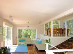 16 Robertson Rd Scotland Island NSW 2105 Sunny and spacious this impressive family home is situated on a large
 North facing block which backs onto a bushland area and takes advantage
 of stunning Pittwater views across to Little Lovett Bay. 
 Multi level in design with rich timber floors throughout, the 
northerly aspect soaks up the winter sun. The open plan designed lounge 
with wide picture windows and doors flow out to a full length deck which
 embraces the views. 
 On the upper level a spacious kitchen with marble bench tops and 
dining area open onto an enormous timber entertaining deck - perfect for
 summer days. 
 The two lower levels combined have five bedrooms, the master having 
an ensuite and walk in robe, and with the second bedroom, adjoins the 
lower deck which also has stunning views. 
With an easy walk to the park and jetty and with a low maintenance 
garden, this comfortable home waits for you to enjoy its many features 
with water and nature as your 