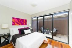  8//3 Hay Leichhardt NSW 2040 Created in a sophisticated contemporary style, this sensational security apartment features fresh sun-soaked interiors, sleek designer finishes and a smart two level layout. Perfectly positioned for enjoying the Leichhardt lifestyle, the home boasts a quiet central setting, just a moment’s stroll from Norton Street’s shops, cafes and renowned restaurants.  One double bedroom with built-ins and large north-facing terrace Sleek modern bathroom, concealed laundry with clothes dryer Stylish upper level open plan living and dining room with sunny balcony Stone kitchen with Bosch dishwasher, Omega oven and gas cooktop Polished timber floors, security alarm, reverse-cycle air-conditioning Secure under cover car space, superb setting close to public transport Internal size approximately 45sqim plus balconies Outgoings pq approximately: Strata $820.00 Council $275.00 Water $174.00 Potential rental pw $500.00 