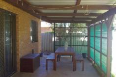 9 Tamblyn St Spalding WA 6530 Raked ceilings in the lounge set this comfortable brick and tile home 
apart from the competition.
A kitchen/dining with pantry and extra storage cupboard, three good 
sized bedrooms with overhead fans, full length, rear pergola, front 
courtyard for privacy, rear access to the man pleasing shed and a 
spacious 800m2 this home would suit all buyers looking at comfortable 
living under $300,000.
Contact Murray Fraser on 0407 381 371 to secure this little treasure at 
only $295,000.

	Close to sporting facilities
	Close to Spalding Park Golf Club
	Close to the CBD and shopping
	Close to schooling
	Solid brick and tile home on 800m2
	Three comfortable bedrooms
	Spacious lounge with raked ceilings
	Man pleasing shed
	Full Length rear pergola
				 