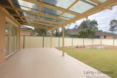  59A Targo Road Pendle Hill NSW 2145 Are you looking for a home where you can just move straight in? Well look no further than this beauty! The property is located only a short distance to schools & Pendle Hill Train Station. Features include; security alarm system, ducted air conditioning throughout, ducted vacuum facility throughout & vertical blinds. 