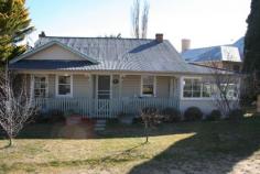 17 Campbell St Dalgety NSW 2628     Set on a level approx. 1005 meters squared block in the heart of the quaint town of Dalgety on the banks of the mighty Snowy River     All the local amenities only a short stroll including Dalgety Public School, Buckleys Crossing Hotel, Iona Gardens Nursery & Café, Caravan Park, Show ground and River of course     The weatherboard Cottage built in approx. 1934 once Dalgety's post office, absolutely immaculate in presentation with nothing to spend     Family and dining room featuring slow combustion wood fire as well as gas heating flowing onto stylish new gourmet kitchen boasting quality fittings and appliances, as well as island breakfast bar, further opening onto large covered entertaining deck, second living room with "gas log fire" not long installed     Sunroom or guest bedroom with adjoining WC and hand basin, 2 full spacious bedrooms. Main bathroom renovated and complete with shower and WC     Further improvements include large shed/garage plus workshop and storage, 2 rainwater tanks plus town water, established gardens and trees, Covered entrance / front verandah, Foxtell and satellite internet currently installed 