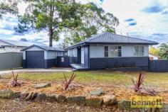  43 Nella Dan Avenue Tregear NSW 2770 Very comfortable 4 bedroom family home with ceiling fans & built-in wardrobe. Polished timber floors and security alarm. separate lounge with bar/work station. Eat-in kitchen. Bathroom with corner spa bath. Newly restored roof. Freshly painted exterior. Covered outdoor bbq area. Fenced yard (approx. 569 square metres) with single car lock-up garage. Close to schools, local shops, Masters Hardware and Ropes Crossing town centre.   