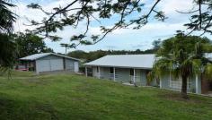 Kureelpa, QLD, 4560 - Mapleton Real Estate This is an ideal property for buyers who want an acreage where the kids can play and even have a Horse/Pony etc. 
Situated in a quiet Cul De Sac position in Kureelpa, just a short drive to Mapleton, Nambour and 20 minutes to the Beach. 
Contemporary style Brick & Hardiplank construction with great accommodation including: 
Three Bedrooms with Main Ensuite (all with Built-ins) 
Study 
Separate Lounge 
Separate Dining 
Spacious Renovated Open Plan Kitchen & Family Room 
Air-conditioning & Ceiling Fans 
Undercover Outdoor Veranda/Deck 
Fully fenced boundaries 
Spacious Garage + Workshop with an Inspection Pit. 
Inspections by appointment (not Saturdays).					 