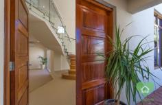 108 Lawler Street Subiaco WA 6008 FIRST TIME OFFERED! 

 Upstyle to Downsize 

 The moment you walk through the doors you will appreciate the space 
and light in this newly fitted town home on a Green Title Lot.  Offering
 3 bedrooms each with their own ensuites, living areas flooded with 
northern light and a terraced courtyard, living will be a dream in this 
home for all seasons. 

 Accommodation: 

 3 bedrooms 

 3 ensuites 

 4 WCs 

 Study 

 Living 

 Kitchen/Dining 

 Laundry 

 Tiered courtyard 

 Double garage 

 Location: 
This property is situated in one of Subiaco’s favourite streets, on the 
northerly side.  It is within metres to the bus stop and Daglish train 
station and a short walk to parks, cafes, restaurants, shops and all the
 fabulous facilities on offer in Subiaco.  It provides easy access to 
UWA, the city and the river, hospitals and the freeways north, south and
 east. Walk score 77! 
										
										 Features 
										 Double wood entry front doors Striking wood, steel and glass staircase Downstairs bedroom with ensuite Kitchen with Bosch microwave and warming draw, Asko oven, 5 burner
 gas cook-top, range hood, dishwasher, appliance cupboard, integrated 
Liebherr fridge and freezer, double sink, island bench with wood grain 
cabinetry and dual sided storage, gloss cream cabinetry, glass splash 
back and pantry Master bedroom with 'His' and 'Her' fitted walk-in robes Juliette 
balcony, ensuite with double sinks, frameless shower door stone bench 
tops Ducted vacuum system Solid wood flooring upstairs and tiling downstairs Visual intercom system Mixture of wood and aluminum doors and windows Samsung ducted reverse cycle air-conditioning and split system Built-in robes in minor bedrooms Sunny North facing three tiered courtyard garden with decked area 