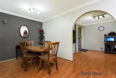 2/5 Nevil Way Casula NSW 2170 Quietly nestled in a private leafy locale Open Home Saturday 23rd August at 12 noon A
 sensational single level duplex with impressive modern style including 
floating floor boards throughout positioned on a uniquely large block 
with future potential for an extension or separate building for 
additional income (investors take note). This home is superbly 
proportioned with a large open, user-friendly entertaining pergola that 
wraps around the home providing an extended covered living area. Uniquely Large block Located within ‘Glen Regent Estate’ Huge outdoor entertaining area with covered pergola with views towards National Park. Quiet cul-de-sac opposite bush land/park Built-ins to all rooms Three way bathroom Single lock up garage (with built-in attic for extra storage) Lounge, dining and meals area West Facing property Double gate with side access into an extremely spacious backyard with huge potential. Currently tenanted, with outstanding tenants whom would be happy to stay should the opportunity present 