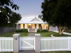  10 Ascot Rd Bowral NSW 2576 This beautiful weatherboard home features authentic circa 1910 period finishes, opening at the back to a modern, elegant extension. With two distinct zones, the home is perfect for separating living from work or for guest privacy. With easy access to amenities, it is a short stroll to town, Bowral Hospital and wonderful coffee shops.  Exquisitely styled and deceptively large, it features: • A beautifully renovated original cottage with traditional cornices, fretwork & skirting boards, timber floors & period tiling  • A stunning, bright north-facing rear extension with vast, open-plan living areas, dining area and kitchen; double glazing, polished concrete floors &12 ft tray ceiling • 3 spacious bedrooms – main with rear garden views, huge en suite and WIR  • Double study next to beds 2 & 3 – whole zone can be closed off from main bedroom & living areas • Traditionally elegant foyers and a dedicated library • Fully-landscaped, level garden on 800 sqm; garage with internal access • Tasteful styling throughout with a French accent – modern pendant lighting married with beautiful chandeliers;  • Contemporary kitchen – galley style with stone benches, soft-close drawers, Bosch & Electrolux Appliances; large modern laundry  • Two gas combustion heaters for ambient heat; central heating, ducted a/c and surround sound. • Expansive covered entertaining deck flowing from living areas; child/pet friendly, fenced & manicured gardens. 