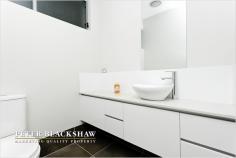  216 B La Perouse Street, Red Hill, ACT 2603 Sleek and Stylish A great opportunity has arisen to purchase in the sought after suburb of Red Hill. This newly built stunning townhouse is perfect for living in style, with a fashionable design and modern luxuries.  The property supports the highest quality appointments, including a gourmet kitchen featuring stainless steel Miele appliances, Caesar stone bench tops, butler’s pantry, beautifully presented bathrooms, security system and intercom. The residence is light and airy with plenty of windows offering an open plan lifestyle, and two private court yards, one internal and one at the rear.  The large master bedroom, walk in robe, ensuite and private deck are situated on the ground floor as well as the study. Upstairs consists of bedrooms two, three and four both and the main bathroom. Only minutes from Manuka and Kingston Centres, the Parliamentary Triangle and the lake foreshores this townhouse is perfection!  Features: • 	 4 bedrooms • 	 2 bathrooms plus powder room • 	 Study  • 	 Internal court yard • 	 External courtyard • 	 Solar hot water with gas booster • 	 Double Glazed windows • 	 Reverse cycle air conditioning in master bedroom and living rooms • 	 Insulated concrete forms • 	 Timber flooring in living areas and hallway • 	 Carpet in bedrooms • 	 Double lock up garage with internal access • 	 Miele appliances • 	 Caesar stone bench tops in kitchen, bathrooms, laundry and workshop • 	 Intercom and security system • 	 Grassed lawn to the rear • 	 Foxtel connection • 	 Prevision for NBN • 	 In ground water tank 3,000 litres  
