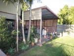  56 Carlo Rd Rainbow Beach QLD 4581 Great location as it is the first business you see when entering the 
industrial area and you are only minutes to the boat ramp. Live onsite 
and take advantage of a terrific business opportunity not to mention a 
lifestyle dream, of boating and fishing. 
 
 Features:
 * Large 3 bay lock-up shed
 * Separate Large Workshop with attached residence 
 * Overseeing office area
 * Above ground pool
 * Double carport
 * Large livable onsite caravan
 * Walking distance to shops & school
 * Minutes drive to boat ramp & popular fishing spots
 * Ample boat, truck and car parking
 
 Take the advantage now and invest.
 