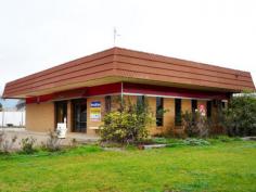 16-22 Newell Highway Finley NSW 2713 VENDOR SAYS SELL OPPORTUNITY KNOCKS! For Sale Situated on the Newell Hwy on a 977m2 corner block directly opposite the Finley Lake, Caravan Park & Swimming pool, this commercial freehold double brick building lends itself perfectly to a coffee shop/cafe, restaurant, offices or retail outlet. Excellent facilities including complete kitchen & additional kitchenette, female & male toilets (including shower), large 5 door cool room and 2 ample store rooms. There’s also fixed tables (to seat approx. 20 people with room to seat plenty more), excellent wall shelving and an abundance of off street parking. With huge daily traffic flow, the possibilities for this property are endless... Sale Details     $129,000 Features General Features     Property Type: Other     Bedrooms: 0     Bathrooms: 2     Land Size: 977 m² (approx) Indoor     Air Conditioning Inspections Inspections by appointment only. 