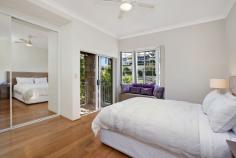  4/1 Hamilton Street Rose Bay NSW 2029 One of only four in a unique and beautifully maintained block, this stylish top floor residence combines the feel of a house with the ease and convenience of apartment living. Capturing sweeping district views to the city skyline from its commanding setting, it features an unexpectedly spacious three-bedroom layout with two deep balconies plus a double garage. Peaceful and private, it's set in a whisper-quiet enclave between Rose Bay village and the harbourfront. * Flawlessly appointed, 3 double beds with built-ins * Master with bay window seat, balcony and ensuite * Granite gas kitchen, stainless steel Blanco appliances * Spacious open living and dining, views to the city  * Deep balcony with leafy district views, lovely by night * 2 stylish bathrooms, main with a bath and shower * Internal laundry, high ceilings, polished timber floors, gas heating * Double lock-up garage, stroll to cafes, delis and ferry 