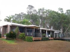 Kybong ,  QLD  4570 This large 3 bedroom brick home is situated only a short drive south of Gympie. Conveniently located near the Bruce Highway and neighbouring the Airport, this luxurious country home leaves nothing to be desired. The property offers a large storage shed for machinery, an above ground pool off the deck, fertile acreage, gourmet kitchen and two outdoor entertaining areas. Being located directly beside the Airport, there is a passive income opportunity available to entrepreneurs offering hangars or storage for the Airport. 