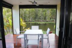 24 Campbellville Circuit Pelican Waters QLD 4551 This magnificent
 4 bedroom quality master-built home, has all the features you would 
expect from a builders own home. This single level open plan designed 
home is situated on 851sqm of perfectly landscaped land, it overlooks 
the water and has only one neighbour, providing you with the privacy and
 serenity you have been looking for. Some of the features include: 
centrally located gourmet kitchen with quality appliances & stone 
bench tops, large entertainment area overlooking the salt water pool, 
vacuum aid, 5KW Solar System, alarm system, zoned ducted -air, plenty 
storage & 3 bay garage to accommodate all the toys. For an inspection or more info please call Carola on 0416 608 466 Bedrooms     4 Bathrooms     2 Garage     3 Pool     in-ground Air Conditioning     zoned ducted air 