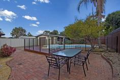  48 Arnott Road Marayong NSW 2148 This 3 bedroom light and bright home offers open planned living renovated kitchen and bathroom and an entertainers backyard with a fully fenced pool together with de-tached garage. * 3 bedrooms ensuite to main * Renovated kitchen * Separate lounge room * Dining and family off the kitchen * Renovated kitchen * Fully fenced in ground pool * Detached garage 