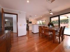 1 Dickenson Way, Booragoon WA Home Open:  Sat, 16-Aug-2014, 11:00am - 12:00pm Sun, 17-Aug-2014, 11:00am - 12:00pm The size will really surprise you! Looking for a really comfortable family home which has all the “I wants” this is the one for you.  * 6 double bedrooms + 2 “New” bathrooms. * Study + 3 generous separate living zones  * Super kitchen and 2 separate dining options  * “New” laundry and storage galore. * Sensational alfresco and glorious salt pool  * Double L/U garage and parking for extra cars  Plus you get air con, polished timber floors, spotless presentation, easy care garden, 780sqm with extensive poured limestone, this all adds up to a perfect family home and summer entertainer. 