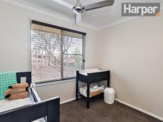 7 Squadron Crescent Rutherford NSW 2320 Get out of the city and 
find room to move in this quality modern home located on a large block 
in a leafy, family-friendly suburb close to parks, schools, public 
transport, minutes to Maitland town centre, and 40 minutes to Newcastle 
CBD and beaches. The large front yard with rolling lawn and wide 
driveway builds strong street appeal and sets the scene for the 
expansive living on offer in this quality family home. Enter via 
front patio into the large, light-filled open-plan living room with 
split-system air conditioning, stainless steel ceiling fans, modern 
downlights and premium floor tiles. The immaculate modern kitchen
 in a contemporary black-and-white theme adjoins the living room and 
features an island breakfast bar, stone bench tops, stainless steel 
appliances, gas cooking and striking black glass splashback. A 
separate dining area is located off the kitchen and opens onto an 
elevated entertaining patio that overlooks the generous backyard with 
large lawn and shade trees, and peaceful leafy aspect. Back 
inside, the stunning main bathroom features a walk-in shower with 
half-wall partition and frameless glass door, separate bath, modern 
vanity with benchtop sink, and separate toilet. The three generous bedrooms all feature as-new carpet, stainless steel ceiling fans and bright, sunny outlooks. A large double lock-up garage completes the package. This property also features: -- Split-system air conditioning throughout -- Stainless steel ceiling fans throughout -- Modern downlights throughout -- Premium floor tiles to living areas; as-new carpet to bedrooms -- Double lock-up garage To book your private viewing, call Harper Property Agents on 1300 626 111. Inspections Inspections by appointment only. Features General Features     Property Type: House     Bedrooms: 3     Bathrooms: 1 Outdoor     Garage Spaces: 2 