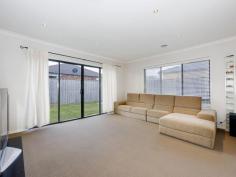 22 Evadene Dr Tarneit VIC 3029 CLASSY CONTEMPORARY DESIGN WITH LOADS OF SPACE! 
 
 Sleek design, classy décor and plenty of
 space for the growing family is what this beautiful property presents. 
 
Master bedroom with a stunning en suite and walk in robe, three other 
spacious fitted bedrooms, large teenager’s retreat/study, massive open 
plan family meals area leading through to a massive rumpus/theatre room 
and sliding doors out to a lovely timber decked BBQ outdoor entertaining
 area. 
 
Pristine quality floating timber floors, halogen lighting, high 
ceilings, a gorgeous hostess kitchen with shimmering stone bench tops, 
glass splashbacks, Technika 900mm stainless upright cooker, Technika 
dishwasher, ducted heating, alarm system, double remote garage, solar 
system for electricity savings, side access gates and low maintenance 
manicured gardens. The perfect family home positioned within walking 
distance to schools, public transport and Tarneit west shopping village 
and Tarneit central just a few minutes’ drive down the road. 