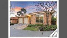  1/96 Britten-Jones Dr Holt ACT 2615 Directly across from the West Belconnen Magpies Golf Course, in a quiet 
boutique complex and with an extremely functional single level design, 
this 3 bedroom, ensuite home is cleverly designed to maximise your 
living space. You will enjoy features such as the modern kitchen 
with stainless steel oven and gas cooking, generous sized lounge room 
with built in television unit, and bedrooms all with built in robes. Leading
 out from the kitchen is a beautifully kept rear yard which features a 
stunning covered, wooden deck - the perfect place to unwind with a 
morning coffee or entertain friends and family! Idyllically 
positioned in a quiet street, moments from the golf course, local ponds 
and nearby walking trails, this is sure to tick all your boxes. Features include: -125m2 living space -3 large bedrooms all with built in robes -Master bedroom with ensuite -Timber flooring throughout the living areas -Ducted gas heating plus reverse cycle unit to the lounge room -Beautiful covered timber deck -Double lock up garage with inbuilt storage -Perfectly positioned in a quiet street and only moments drive to Kippax Shopping -Centre -EER 4 