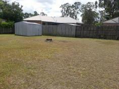  4 Callide Court, Marsden QLD 4132 This house has easy access to rear yard for that buyer who has workshop and car accomm ideas. Good level cleared land. Built with brick, there is a lounge, eat in kitchen, open plan ceramic tiled floors, 3 BRMS sep 2 way bathroom on 640m2 lot in a private cul de sac position. Currently rented. Minor touched up required but the listed price is very reasonable at $280,000. Inspection a must at this price. 