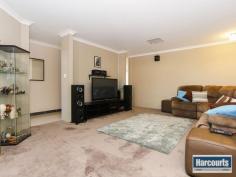  42 Conti Road Tapping WA 6065 If you're looking for space and a home that grows around the family then you've definitely found it with this Celebration home. A large games room that'll keep the kids entertained for hours and a spacious theatre room at the front of the home for those family movie nights. Everything in this home is on the large side even starting from the double door entrance. All bedrooms are large with built in robes and the master bedroom is huge with walk in robe. The ensuite has a spa where you can relax in the bubbles with a glass of champers. There's room to cook for 5000 in the large open plan kitchen which over flows into the family dining area. The outdoor under cover area is ideal for taking shelter from those hot sunny days and a grassed area which is ideal for the kids and pets to play or potential room for that pool. The Brady Bunch would be happy with this one! Easy reach to Carramar Shopping Centre, Drovers Market and a short 7 minute drive to the freeway (approx). - See more at: http://premier.harcourts.com.au/Property/580058/WPM3854/42-Conti-Road#sthash.CpI01VlO.dpuf 