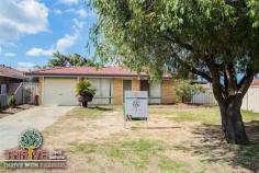  13 Lancaster Place Maddington WA 6109 ou're invited to our HOME OPEN this coming SUNDAY from 3:20-4:00PM. Sellers are on the move and want it sold so get your skates on and view this property before it's too late. Situated in a great spot and within close proximity to a host of desirable amenities including shops, schools, parks and public transport this location could not be more ideal! This outstanding property is set on a 527sqm block and offers 3 bedrooms, semi ensuite bathroom, formal lounge, meals/family including a central kitchen and separate laundry. While externally this property features a lock up carport with driveway access for several cars, wrap around patio, reticulated gardens, garden shed, a clothes line and plenty of room for kids to play. For more information or to register your interest in this property please contact Derick & Bev Pitt from THRIVE Real Estate on 0438 011 690. 