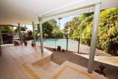  5 Teresa St Freshwater QLD 4870 Ideally positioned in a quiet and very sought after location this large and solid built home on 811 m2 is just perfect for relaxing with family and friends.  - 4 Bedrooms + 3 bathrooms - Main bedroom with spa ensuite - Spacious open plan kitchen and lounge area - Private study / home office  - Large covered outdoor entertaining areas at both the front and rear of the property  - Refreshing saltwater pool - Straight through rear access for boats or trailers to lock up garage - Lush manicured and fully fenced easy-care gardens - High roof carport for boat / 4WD storage - Solar Hot water with gas cooking - Close to parks and only a short walk to the excellent Freshwater Primary school 