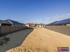  79 Smirk Road Baldivis WA 6171 THIS ONE IS SURE TO GO QUICK! 
 
Cottage block with rear lane access. Build your dream home today! Close 
to Schools, proposed supermarkets, public transport and parks. Wether 
you're looking to downsize, investing, if your just starting out or you 
just want to enjoy low maintenance living then this is the block for 
you! 
 
Baldivis is the up and coming suburb of the south! With easy access back
 onto the Kwinana Freeway back to perth and with excellent schools, PLUS
 the new shopping precinct re-development with shops, restaurants and 
community resources. 
 
Block details - 
 
# 376sqm Block 
# 11.4m Frontage - 33m Depth 
# Rear access through Gareth Lane. 
 
This one is sure to go quick! Call Cass today for further details! 
			
			