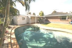 9 Galvin St Loganholme QLD 4129 INVESTORS/FIRST HOME BUYERS....... Short safe walk to the Loganholme Primary school/close to transport/Convenience Shops/easy access to the Motorway/freeway....the position is ideal and with multiple car accommodation it would certainly be worthwhile for you to inspect. 3 bedrooms, 1 bathroom and toilet, formal lounge and eat-in kitchen.... Some TLC needed to bring this home to its full potential. In the summer, the inground pool will surely be a bonus for everyone to enjoy. There is a lock-up Tandem garage, plus you can drive through to the double lock-up shed....all set on a fully fenced 623m2 of land, plus loads of room for the children to play. Property Features & Amenities     General Features         Property Type: Residential         Bedrooms: 3         Bathrooms: 1         Parking: 2     Other Features         Air Con         Swimming Pool 