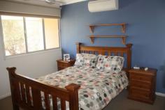  57/111 Bloomfield St Gillen NT 0870 This unit is located in the Gap Estate which is approx. 3.2kms from the town center. The complex itself has a large swimming pool to relax during the warm summer days. The two bedroom townhouse is neatly presented with open plan living area downstairs and split system air conditioning. All furniture is in good condition and includes couch, study desk, white goods and bed. Upstairs there are two bedrooms with built-ins and split system air conditioning. The second bedroom has a balcony with views of the ranges. The bathroom has shower, toilet and vanity. Downstairs you have a private courtyard that is beautifully designed with paving, artificial grass and a garden bed. A great place to have BBQ while you enjoy the views of the ranges. Undercover parking out the front and only side neighbours is very appealing. 