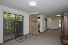  1/9 Westbury Crescent Bicton WA 6157 YOU KNOW WHAT THEY SAY ABOUT LOCATION.... Stroll to the river from this well presented spacious 3 bedroom, 2 bathroom free standing street front villa. Located opposite Fred Jones Reserve just a short walk from the bus on Canning Hwy and the shops at Petra Street.  Freshly painted throughout with new carpet and an upgraded kitchen featuring timber flooring, the property is ready to move into and enjoy.  The living area is spacious with sliding glass doors opening to a private paved courtyard garden with shade pergola making this an ideal spot for sitting out and relaxing or entertaining friends.  The main bedroom is a good size with plenty of wardrobe space and an ensuite bathroom. The second bedroom is also a large double. The third bedroom is a single with built in robe and would be ideal for a study. The main bathroom offers a bath and a separate shower. The laundry, located off the kitchen, opens to a drying court. There is a garden shed and covered parking for one car plus 2nd bay. To inspect call Gail Jenkins on 0412 106 959. If you would like more information on this property, please use the form below to contact me. 