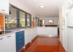  10 Lakes Boulevard, Burrum Heads QLD 4659 Located in the quiet beach side suburb at Burrum Heads this lovely home, presents beautifully, and oozes quality throughout. It is a very low maintenance property with absolutely nothing to spend. Many features include polished hardwood timber flooring, crisp fresh paint and modern decor, air-conditioning and good use of louvre windows. The bathrooms and kitchen are practical and well appointed. The is a private back verandah, ideal for entertaining and bbq's. Out the back is a huge 9m x 7.5m three bay shed with remote doors and ample power outlets. This is complimented by a further 3m skillion and an attached carport to the home for two vehicles. Additional to that is a concreted slab adjacent to the home for a full size caravan. The gardens are a feature, with self watering from a rain water tank. This is a lovely property well worth the asking price. 