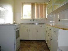  Unit 1/126 Wanneroo Road, Yokine WA 6060 Unfurnished two bedroom ground floor unit in small quiet complex. Sparkling new all white bathroom with laundry facilities Large open plan lounge/dining. Digital TV ready and broadband available. Own car bay but leave the car at home because there is plenty of public transport right at your front door. Great location and ready to move at the end of September. SORRY NOT SUITABLE FOR PETS 