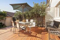  3/4-10 Golf Ave Mona Vale NSW 2103 Property Description Sun-soaked Lifestyle Retreat in a Premier Location Defined by its generous proportions, modern finishes and sun swept outdoor spaces; this pristine town house is the ultimate seaside retreat. Nestled in the beautifully maintained Pacific Palms’ building, it is ideally situated opposite the golf course, just a few minutes stroll to Mona Vale village and the beach. - Directly between the beach and village, metres to buses - Generous light filled living area with defined dining space  - Modern granite kitchen with gas cooktops and dishwasher  - Private north facing entertainers’ deck and level lawns  - Ample double bedrooms with mirrored built-in wardrobes  - Master bedroom with ensuite and balcony with leafy views - Stylish bathrooms with granite and polyurethane vanities - Formal entrance foyer, guest powder room, internal laundry - Covers 182sqm internally, dual level, impeccably presented  - Timber flooring, plantation shutters, gas heating points - Auto DLUG with direct access plus individual street access Water Rates: $176.61 pq approx Council Rates: $337.68pq approx Strata Levies: $815.35pq approx Property Features Building / Floor Area 	 182.0 sqm 