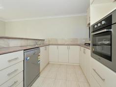  2/25 Dalzell Turn Kinross WA 6028 **HOME OPEN SUNDAY 28TH SEPTEMBER 1.00-1.45PM** DONT DILLY DALLY as this Immaculately Presented Villa wont last long..... Situated at the Rear of this Whisper Quiet Complex you will be delighted to view this one.... Walk through the Front Door which also has a security grill to allow the beautiful fresh air to come through...Once inside you will notice the Neutral Floor Tiles throughout and the very spacious living areas.... The Kitchen is Gorgeous and features Brand New Stainless Steel Wall Oven, Range hood, Gas Cook top and Dishwasher and plenty of cupboards and bench space, Splash back and neutral Tones. The Master Bedroom is situated at the rear of the property and Features a Double Robe and easy access to the newly renovated Semi Ensuite... The Two Minor Bedrooms are both of a good size and both also have Double Built in Robes and Brand New Carpets throughout. There is also a Double linen Press in the Hallway for easy access. Other Features of the Gorgeously Presented Property are Ducted Evaporative Air Conditioning, Insulation, Gas Bayonet to the Living Room, Private spacious Outdoor Entertaining, Single Garage with Built in Storage Cupboard. AND VERY OOW STRATA FEES OF $194 PER QUARTER Call Elaine Now to View on 0415 255 220  