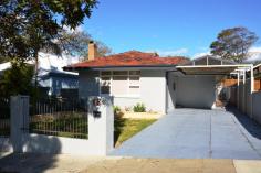  18 Willis St East Victoria Park WA 6101 Willis Steet Location 100 metres to the Cafe Strip House - Property ID: 749864 Professionals Victoria Park is proud to offer for sale this double brick and tile refurbished home in a fabulous location only a stones through from the Albany Hwy Cafe Strip. What a great elevation this block offers too because it's situated in an elevated section of the street and on the high side of the road. The block is 430 square metres with a street frontage of 12 metres and of a regular shape.  The owners have only just finished renovating the home and these renovations include, freshly painted walls, new kitchen and bathroom, new laundry and polished wood floorboards in the main living areas and the bedrooms. Special features include: Brand new kitchen fitted with brand new gas stove, dishwasher and flued exhaust fan.  Gas point for heating in the front living room.  Renovated bathroom with separate bath tub and shower recess.  Wall mounted air conditioner in the living room.  Fully ducted evaporative air conditioning.  Single carport.  Bore reticulation to the lawns and gardens.  Huge rear lock up shed/workshop with power available. Enjoy the benefits offered by living in this sought after location and so make your appointment to view this property today!   Print Brochure Email Alerts Features  Close to Schools  Close to Shops  Close to Transport  Garden 