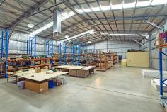  10 Aristotle Close Golden Grove SA 5125, 
						
							EXCEPTIONAL STUNNING OFFICE AND WAREHOUSE
						
						-Site Area : 1,945 sqm ( approx. ) -Building Area : 813 sqm ( approx. ) Offices: 51 sqm ( approx. ) Front Warehouse: 483 sqm ( approx. ) Rear Warehouse : 241 sqm ( approx. ) Amenities ; 38 sqm ( approx. ) -Suit businesses with storage and distribution needs -Warehouse has high clearance span throughout with a divided section at rear with its own roller door access which can be sub-leased -High roller door access for both doors with a height of 5.8 m ( approx. ) with 3 phase power -Well presented offices ; kitchen / lunch room & separate amenities -Completely gated building with sensor alarms -Fully hardstand driveway and car park 