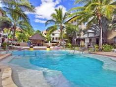  1206/2 Greenslopes Street Cairns North Qld 4870  LIFESTYLE, CONVENIENCE WITH ROOM TO MOVE! Resort Style Living at it's Best. This ground floor apartment is bigger than most with 88m2 of living area + a further 36 m2 of balconies. Nestled amongst the securely gated "Lakes Resort", just minutes to Cairns Airport and City Centre. Perfectly positioned at the end of the "Wuruma" complex towards the back, brings added privacy with direct access to the McLeod Street Bus Shelter for extra convenience.  Spacious open plan living draws light and air flow throughout. With an elevated and enclosed 27m2 balcony and separate area for the BBQ you have the privacy of Screened Aluminium Shutters or open and let the cool breeze in. The main bedroom adjoins the balcony with the second bedroom enjoying its own private balcony. Live the dream and leave all the hard work to someone else.  * Spacious open plan, fully a/c splits * Quality solid timber furnishings * Central kitchen with gas cooking * Robes to Bedrooms * Separate Shower, Bath and Toilet * Private entertaining area * Fully Screened * Numerous pools, Gym, BBQ areas, Tennis Court * Resort store, Award Winning Complex * Currently tenanted at $395.00 p/week Furniture package available on request. Book your private inspection today, you won't be disappointed! General Features Type: Apartment Bedrooms: 2 Bathrooms: 1 Outdoor Features Garages: 1 