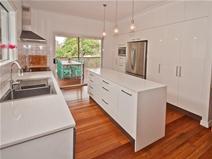  11 Duke St Brighton QLD 4017 Fully Renovated 500m To The Waterfront! Offers Over $539,000 From the moment you open the front door you will be impressed by this fully renovated home where open plan living flows out to the large covered deck overlooking the leafy backyard. The kitchen comes complete with an island bench, granite bench tops, masses of storage and stainless steel appliances including a 900mm cooktop/ oven and dishwasher.  Both bathrooms are immaculate featuring floor to ceiling tiles and waterfall shower heads. The main bathroom has a bath and the ensuite boasts an extra -large shower. The master bedroom is carpeted and features a large walk-in-robe and ensuite.  The home features polished floors, ornate cornices, freshly painted inside and out, lock up garage, carport and loads of storage under. The yard is fully landscaped, fully fenced and comes complete with your own private courtyard.  The Brighton shops are at the end of the street, and waterfront an easy walk. I could go on forever but the best thing to do is inspect, which will surely follow with an offer to purchase this immaculate property. Map Data Terms of Use Report a map error Map Satellite 100 m  Property Type House  Property ID 11686100085  Street Address 11 Duke Street  Suburb Brighton  Postcode 4017  Price Offers Over $539,000  Land Area 405 sqm 