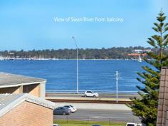 3/29 Mill Point Rd South Perth WA 6151 
 Superbly positioned in a boutique development of only 6 apartments, 
this exclusive residence with sweeping views over BOTH the Swan River 
AND the city skyline offers a life of glamour and style. 

 The expansive alfresco balcony is protected from the winds, perfect for parties or breakfasts in the sun. 

 Master suite has a full bank of expansive windows and double glass 
doors leading to it's own generous balcony with panoramic views of Kings
 Park and Matilda Bay. It also boasts a beautiful large white spa (with a
 view, of course) with floor to ceiling white tiles and dual vanity 
basins, and a sliding WIR. 

 All 3 bedrooms have balconies with views.
 .
 Light, bright and airy open plan living and dining opens on to a 
terrace, with easterly views to the twinkling city night lights across 
the beautiful Swan river. 

 Glamorous, modern kitchen with plenty of storage.
 A stylish 'art deco' inspired curved bar to sip your wine and bask in the glory of your new life. 

 Other features include:
 Downlights throughout
 Plush Carpet
 Private, Secure 2 Car Remote Garage with Storage
 Central Heating/Cooling 
 Service Lift with direct exclusive access to this apartment
 Intercom System 

 Stunning Indoor Pool, Spa, Sauna, Gym Facilities, Recreation Room and Entertainment Bar all yours to enjoy. 

 Great investment return at $5200 pcm. 

 These generous and uninterrupted views can't easily be stolen by new 
developments, they are here to stay and await your appreciation. 
 