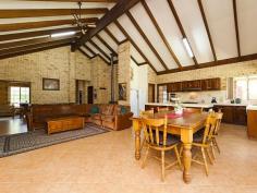  4415 Stoneville Road, Stoneville, WA, 6081	 Excellent value, this family home is sure to impress. As you meander down the driveway you cant help but feel you are about to enter your own little world of privacy with the peaceful feeling of being out in the country & yet only 4.5km's from central Mundaring. The north facing, quality built, architect designed brick & Iron home boasts 300sqm of living space. Inside the first thing you notice is the soaring ceilings. The kitchen is perfect for those large family gatherings with heaps of benchspace, lots of cupboards plus a walk-in pantry that has its own workbench. There is also a new 'Emelia' 80cm Upright Cooker, dishwasher and large fridge/freezer recess. 