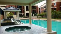  45/7 Delhi Street West Perth WA 6005 KINGSTON – BOAS GARDENS ESTATE Delightful apartment in a secured complex located between Harbour Town Shopping Centre and Harold Boas Gardens.This apartment is within walking distance to the railway station, all major shopping centres, restaurants and general amenities.A free public transport bus runs along the front of the complex.Apartment Features include: Master bedroom en suite, built in robes and a shared balcony Second and third bedroom with built in robes and balcony to second bedroom. Main bathroom / laundry Kitchen Dining Living with shared balconyComplex features include: Car parking bay and store room Spa Suana and gym BBQ Facilities Indoor activity room with kitchenette