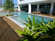 10510/82 Marine Parade  Southport  Qld 4215 H2O Broadwater is an Exclusive permanent residential only building (no holiday makers here) and is located on Marine Parade at Southport, opposite the Broadwater Parklands and just a short walk to the Southport CBD and Australia Fair Shopping Centre. H2O Broadwater has a swimming pool, gymnasium and BBQ area for the enjoyment by residents along with a mix of retail outlets on the ground floor including a Lucky 7 convenience store, Giri Kana Vegan Café, Blue Lantern Mediterranean Bar & Bistro, Yuzu Japanese Lounge, Avial Indian Restaurant and C'est La Vie Café now open.  Apartment 10510 features: Ducted Air Conditioning; Security Access; Dishwasher, Clothes Dryer; Video Security Intercom; Telstra Smart Community Cabling; Sensational Balconies, and Onsite Management. 