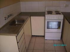  5/125 ANDERSON Albion Vic 3020 Burnham Real Estate is proud to present this freshly painted 1 bedroom 
unit in a great location! Close to transport, shopping and schools, this
 spacious property is tiled throughout, featuring large open plan 
living, kitchen with electric stove, large bedroom with ajoining 
bathroom, off street parking for 1 car. This property is a must see!  